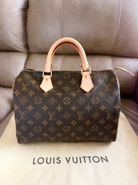 Made in France Louis Vuitton Monogram Speedy 30 Classic handbag